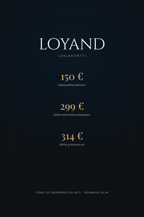 Loyand - Lahjakortti - Loyand
