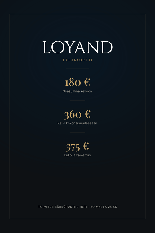 Loyand - Lahjakortti - Loyand
